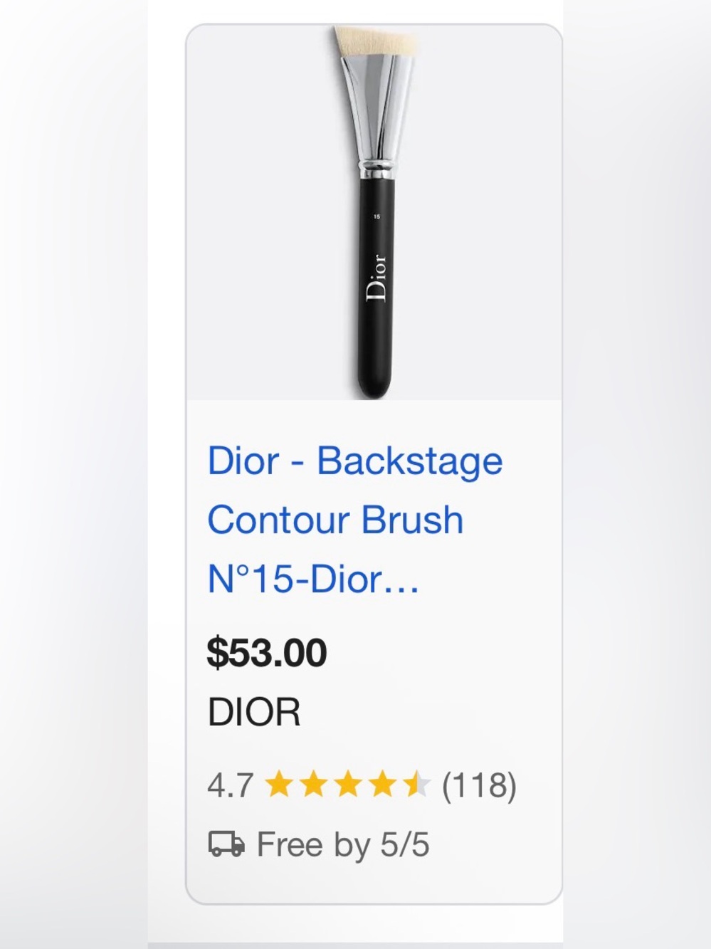 ❤️‍🔥Dior Backstage Contour Brush N°15